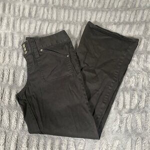Rave Stretch Women's Black Flare Jeans Size 15 Cotton Blend